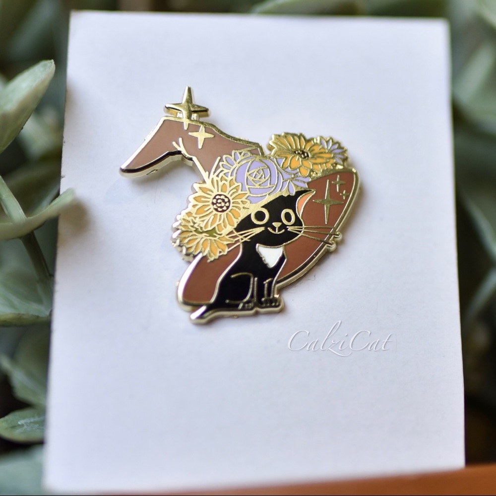 Harry Potter Cat Enamel Pin